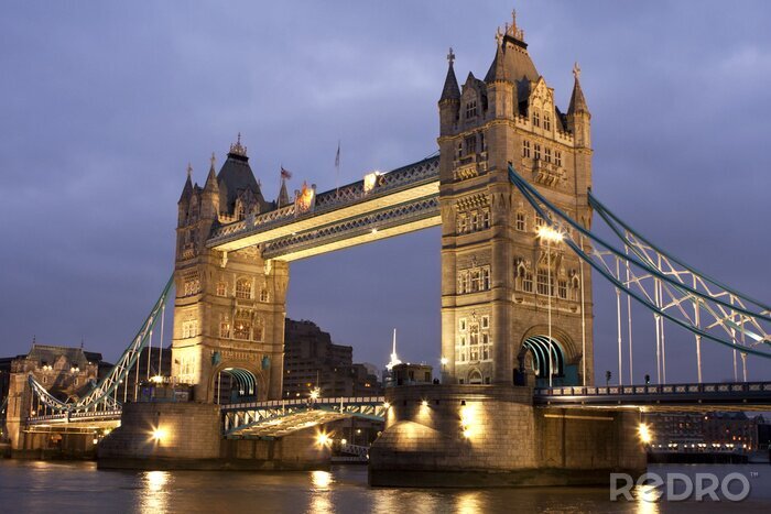 Poster  Architecture capitale du Royaume-Uni