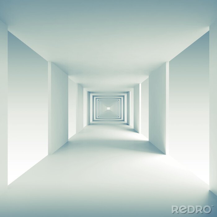 Poster  Architecture minimaliste effet de profondeur