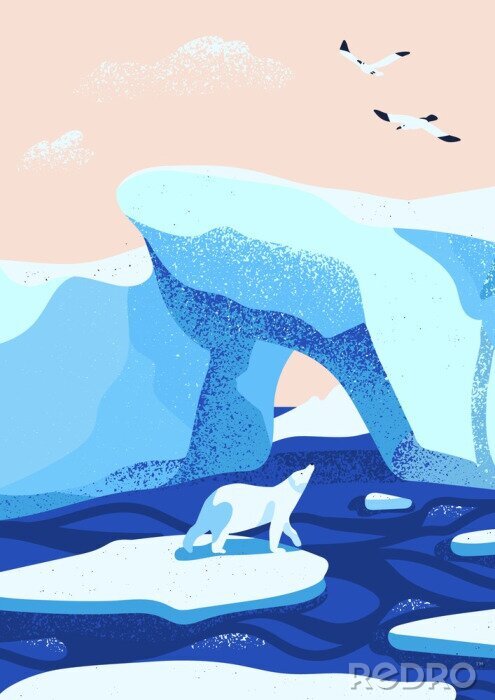 Poster  Arctique et milieu naturel