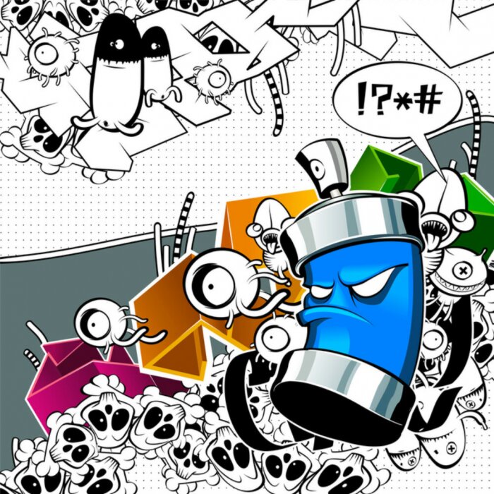 Poster  Art de rue amusant