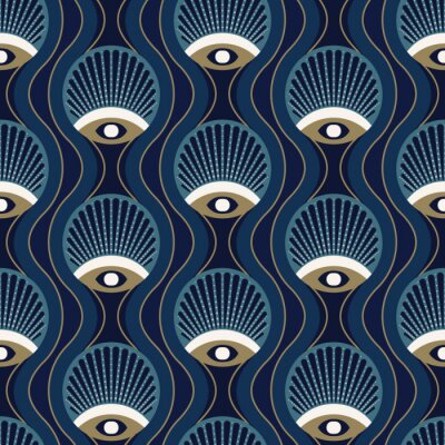 Sticker  Art deco art nouveau