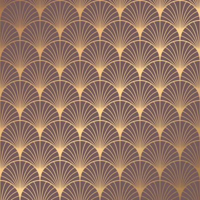 Poster  Art Deco Pattern