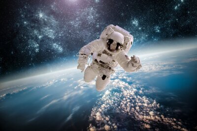 Poster  Astronaut éléments de SPAC extérieures de cette image fournie par la NASA.