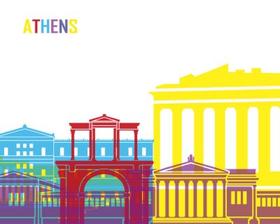 Athens skyline pop