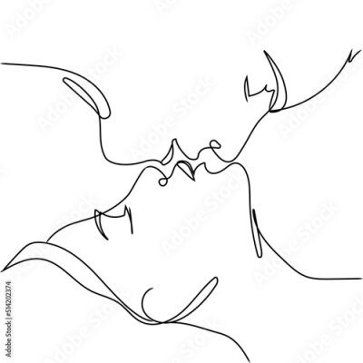 Poster  Baiser innocent