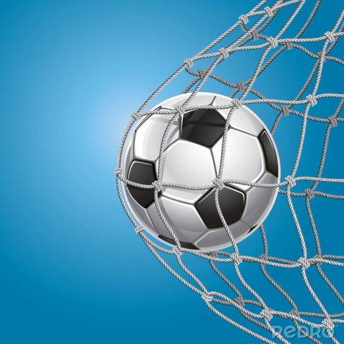 Poster  Ballon dans une cage