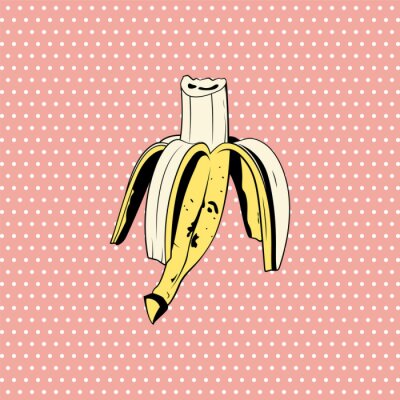 Poster  Banane mordue