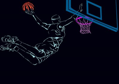 Poster  basket-ball