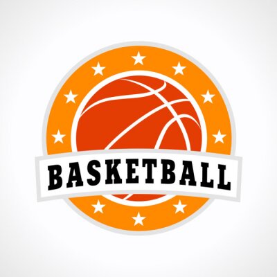 Basket-ball emblème logo
