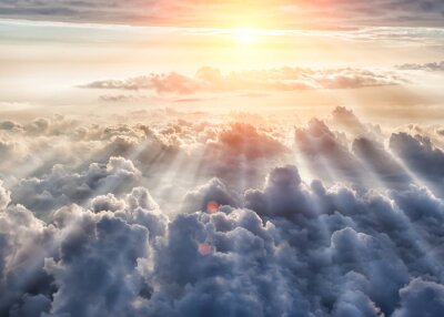 Beau fond de ciel bleu