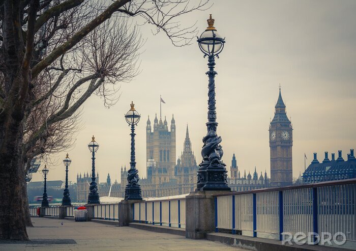 Poster  Big Ben et les Chambres du Parlement, Londres