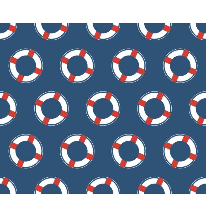 Poster  Bouées de sauvetage en mer