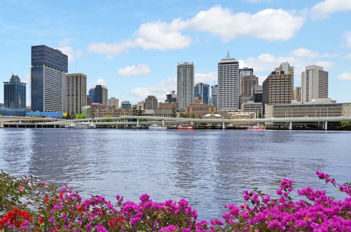 Poster  Brisbane Skyline -Queensland Australie