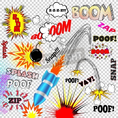 Poster  Bulles de BD