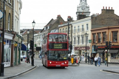 Poster  Bus à impériale rouge de Londres