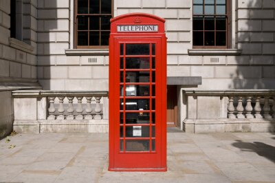 Poster  Cabine téléphonique London Red Box