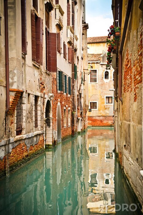 Poster  Canal vide à Venise