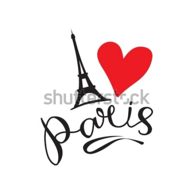Poster  Carte postale de Paris