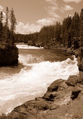 cascade de Yellowstone