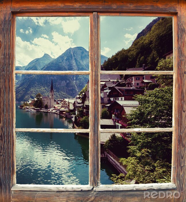 Poster  Chalets sur un lac