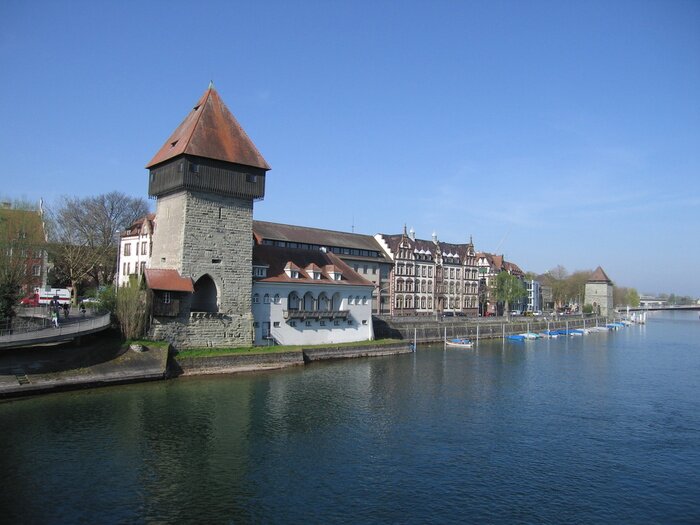 Poster  Château sur le Rhin