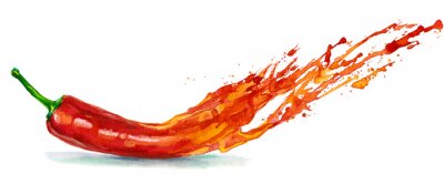 Sticker  Chili poivre