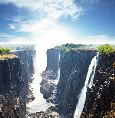 Chutes Victoria au Zimbabwe