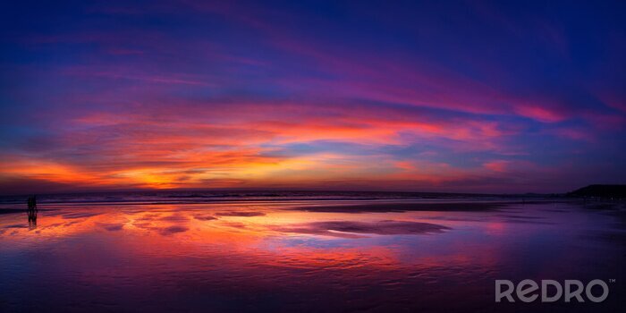 Poster  Ciel et reflet dans l'eau