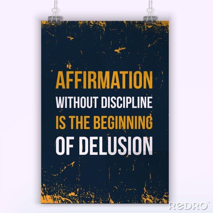 Poster  Citation artistique sur la discipline