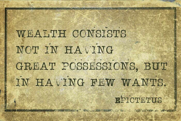 Poster  Citation inspirante d'Epictète