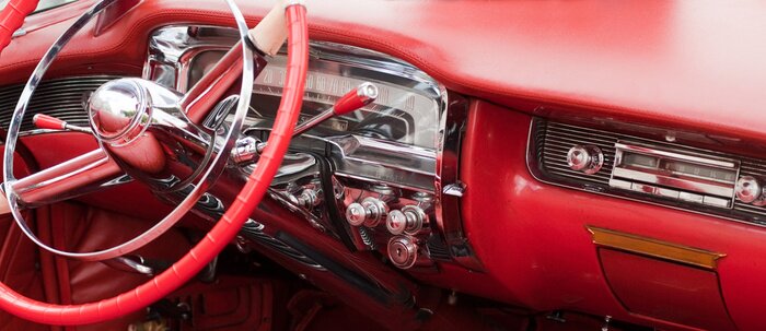 Poster  Classique voiture folle 011