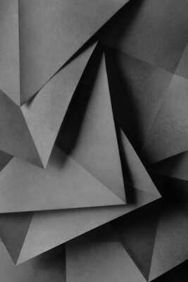 Poster  Composition avec des formes géométriques, abstrait