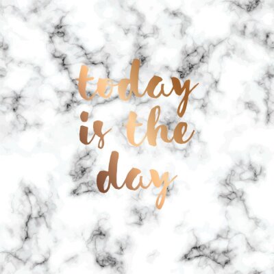 Conception de texture de marbre de vecteur avec affiche de message typographique, surface de persillage noir et blanc, fond luxueux moderne