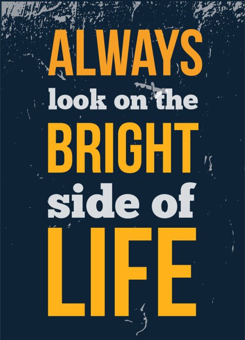 Poster  Conseils de vie motivationnels