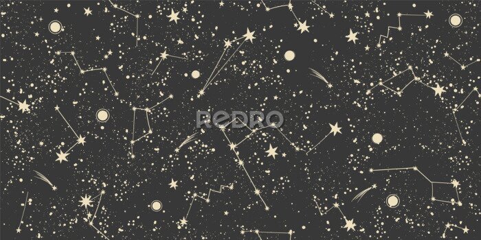 Poster  Constellations dans le ciel