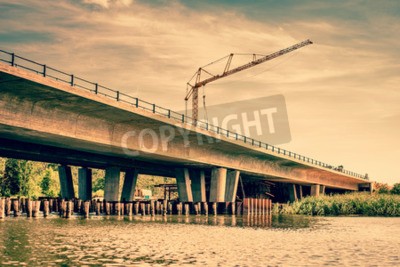 Poster  Construction de pont
