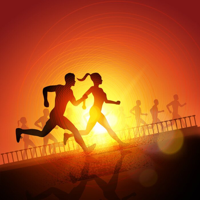 Poster  Continuer à courir