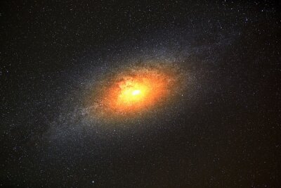 Cosmos et une galaxie d'une beauté époustouflante