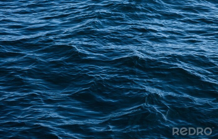 Poster  Couleur bleu marine de la mer