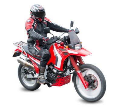 Sticker  Coureur de moto