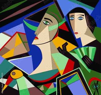 Poster  Cubisme moderne