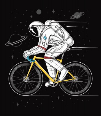Poster  Cyclisme interplanétaire