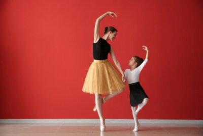 Poster  Danse classique ballerine senior et junior