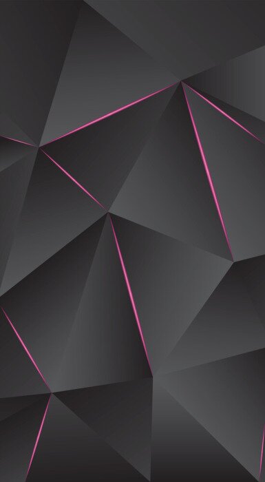 Poster  Dark abstract cubes paint background