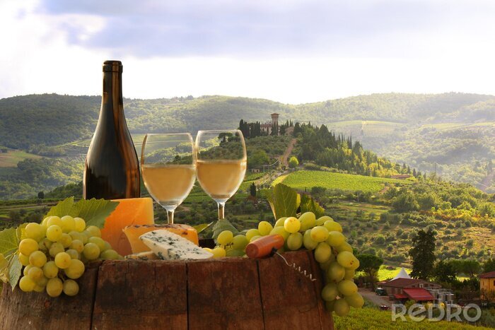 Poster  Dégustation de vin en Toscane