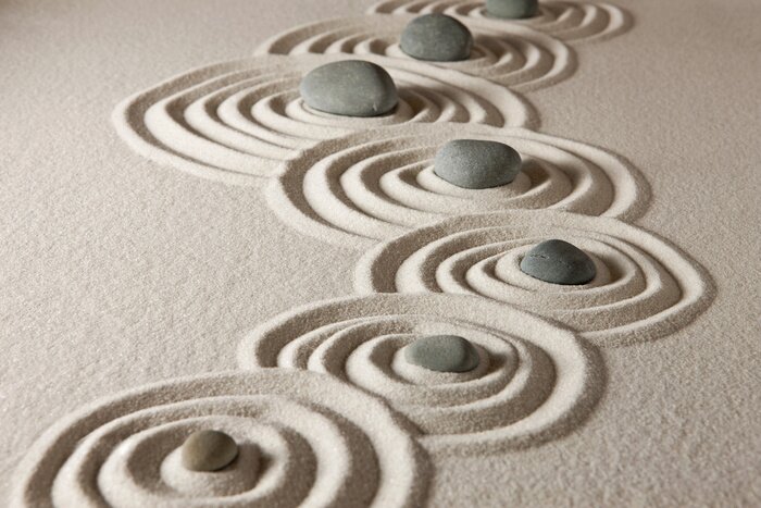 Poster  Des cercles dans le sable