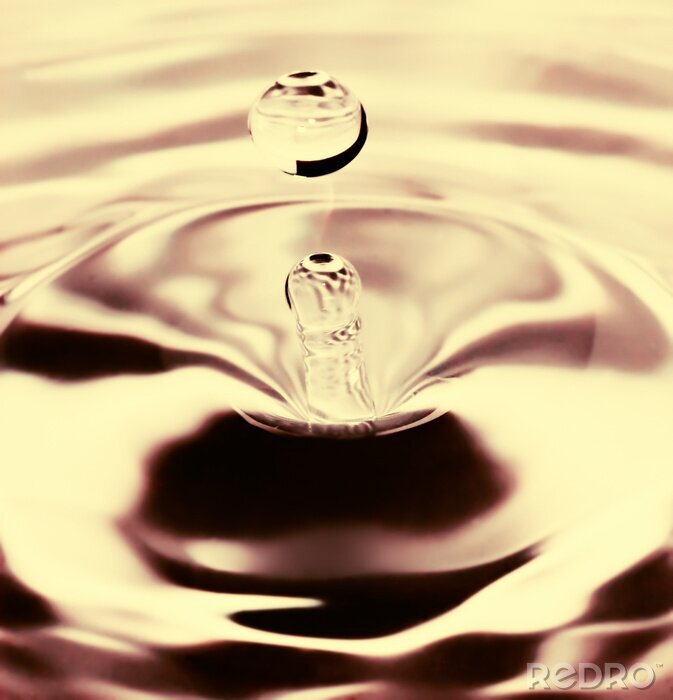 Poster  Deux gouttes d'eau