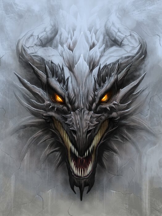 Poster  Dragon d'argent