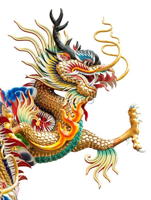 Poster  Dragon légendaire chinois