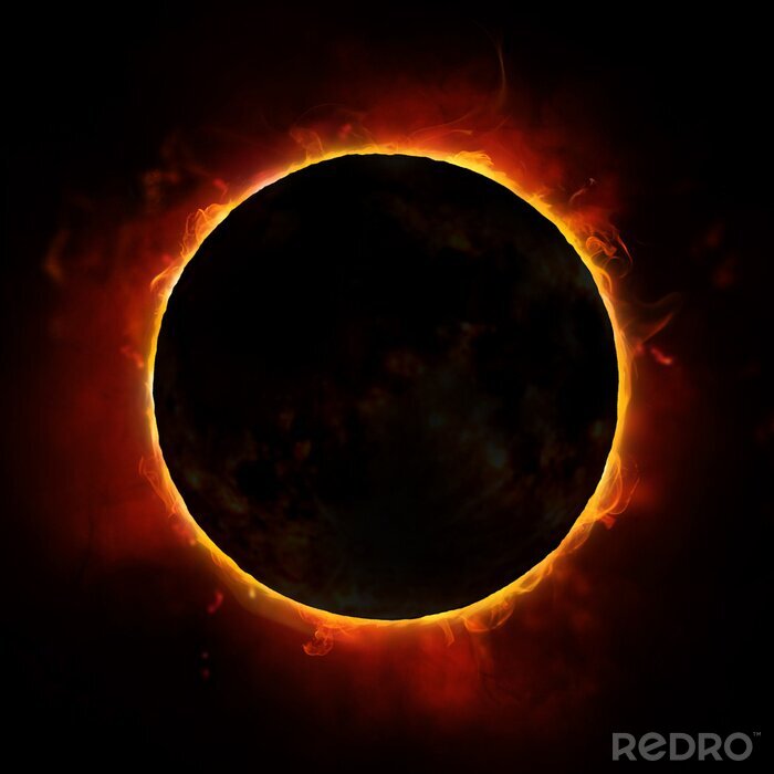 Poster  Éclipse solaire totale